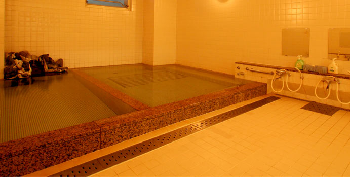 湯沢温泉（自家源泉）HOTELシャーレゆざわ銀水の大浴場