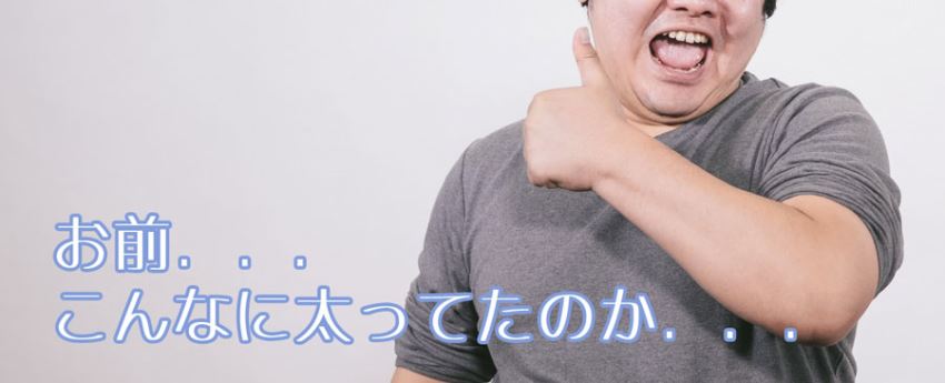 お前..こんなに太ってたのか....