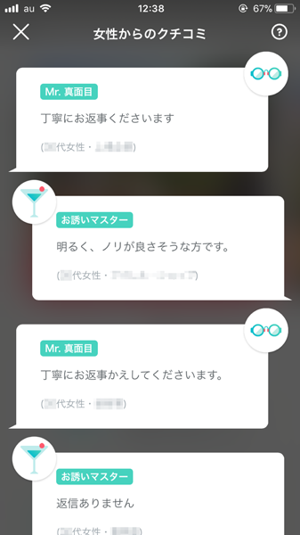Torte(トルテ)のクチコミ例2