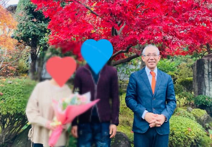 結婚相談所ハピマリ新潟を利用して成婚したカップルと有田さん