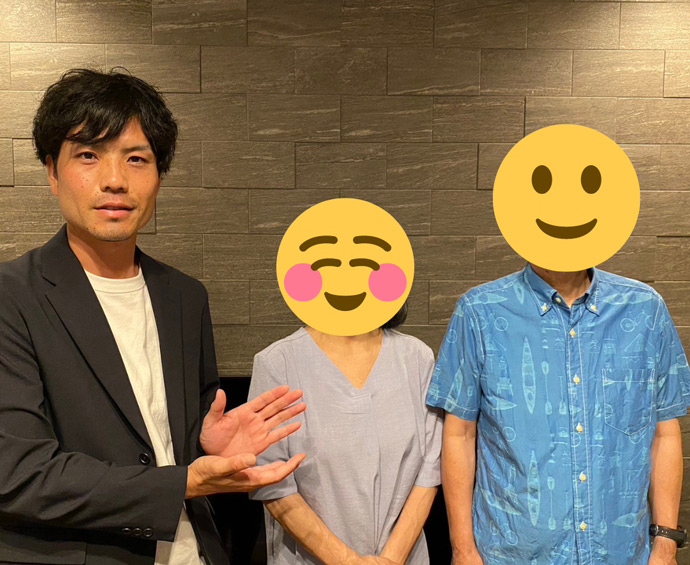 ゴンちゃんの結婚相談所の代表・権藤さんと成婚カップル