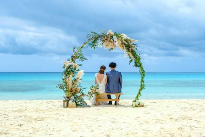 「MAASA結婚相談所」のビーチ挙式イメージ