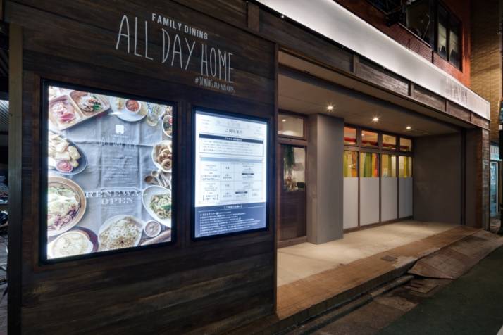 「ALL DAY HOME武蔵小山店」の正面外観