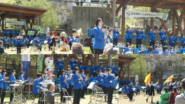 「古川学園中学校・高等学校」の吹奏楽部で活躍する生徒たち