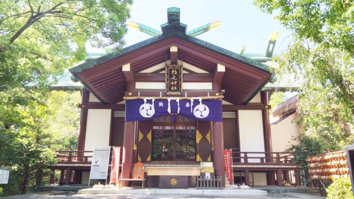 稲毛神社のご社殿