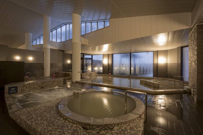 芦別温泉スターライトホテルの大浴場