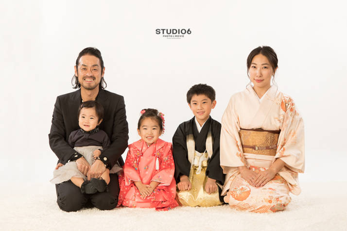 STUDIO6のスタジオ撮影・家族写真