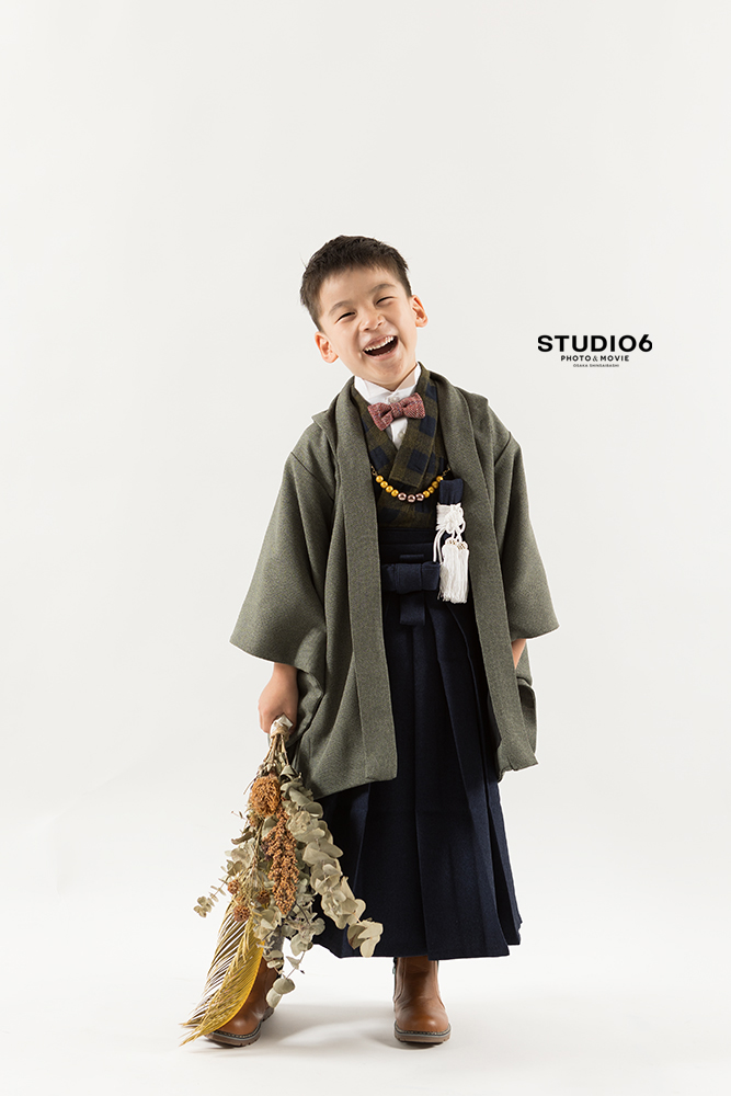STUDIO6のスタジオ撮影・男の子自前衣装