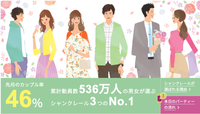 シャンクレールの婚活パーティー