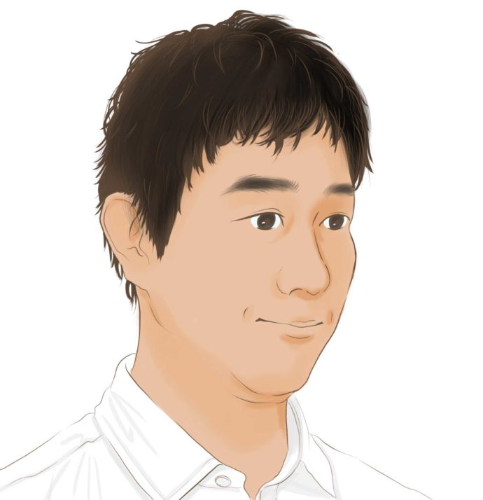 相席屋に同席した原口あきまさ似の友人イメージ