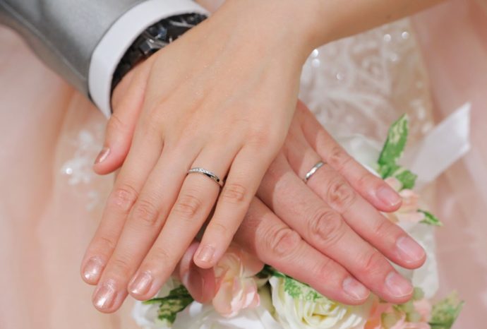 結婚指輪の交換