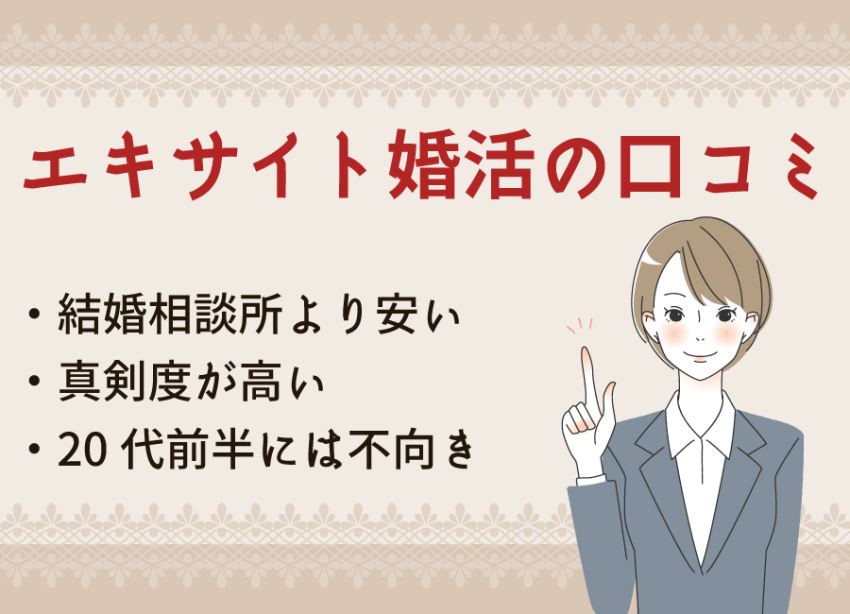 エキサイト婚活の口コミ